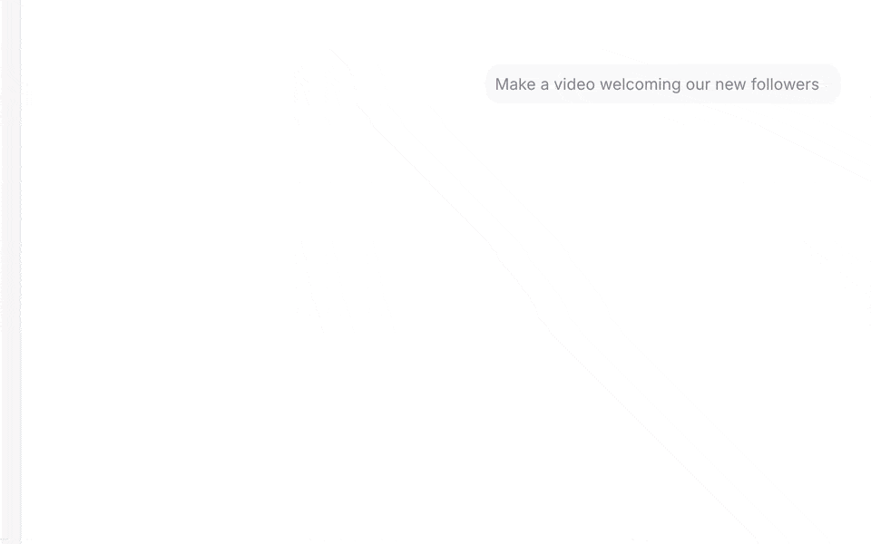 AdaL Desktop making a video with Seedance 2.5, then cutting, versioning and branching it